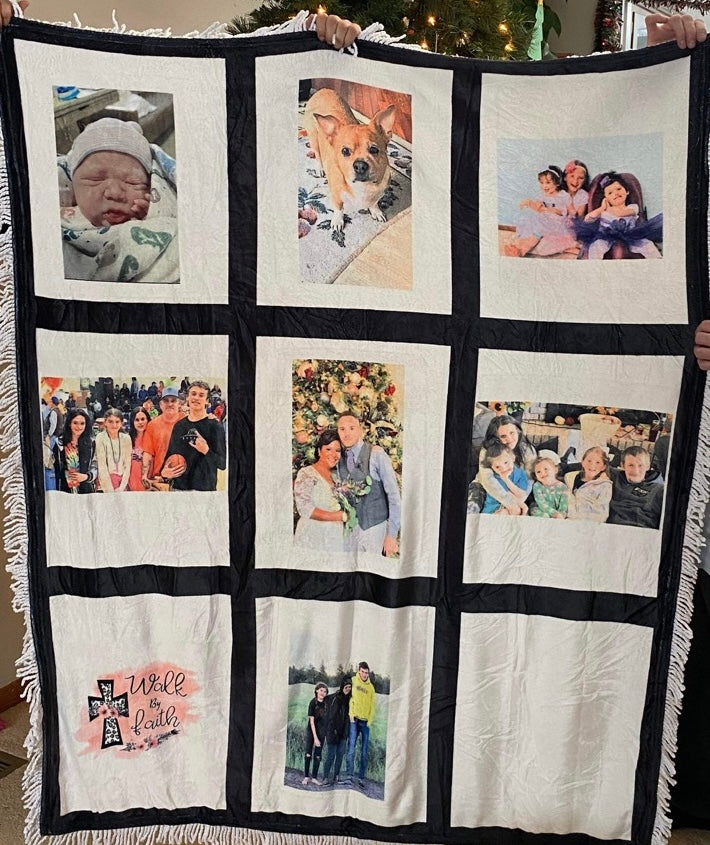 Custom blanket 9 panel