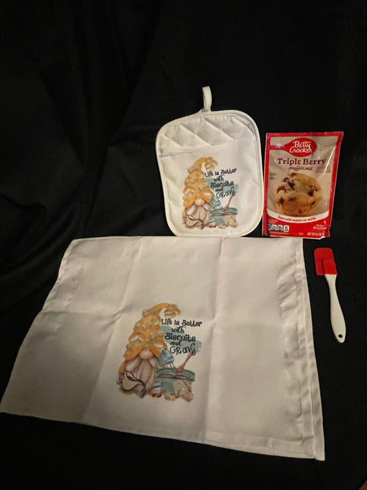 Pot holder,kitchen towel set